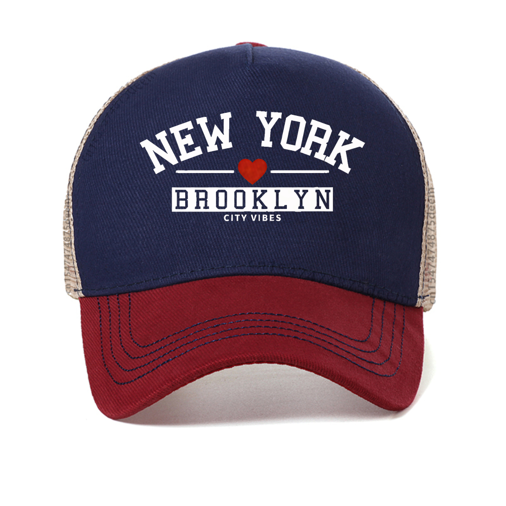 Street Fashion Of New York - New York Brooklyn City Vibes Letter