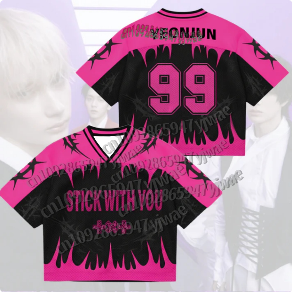 Street Fashion Clothes - 26 Summer Men's&Women's Album TXT Jersey