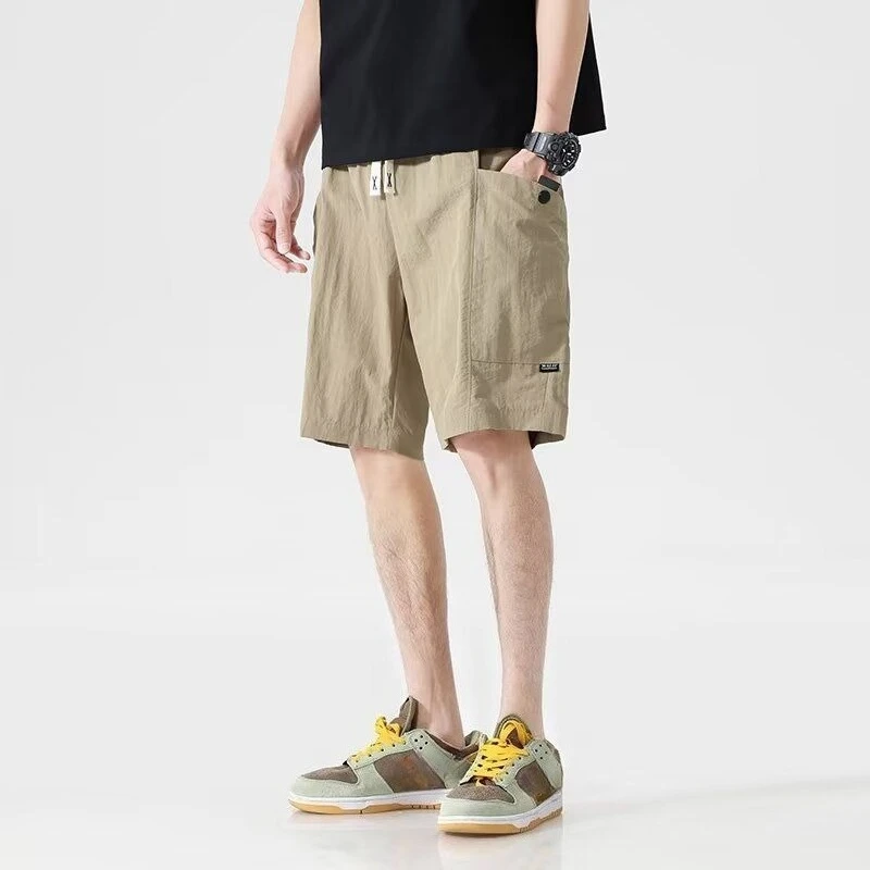 Cargo Pant Wide - With Draw String Pockets Bermuda Male