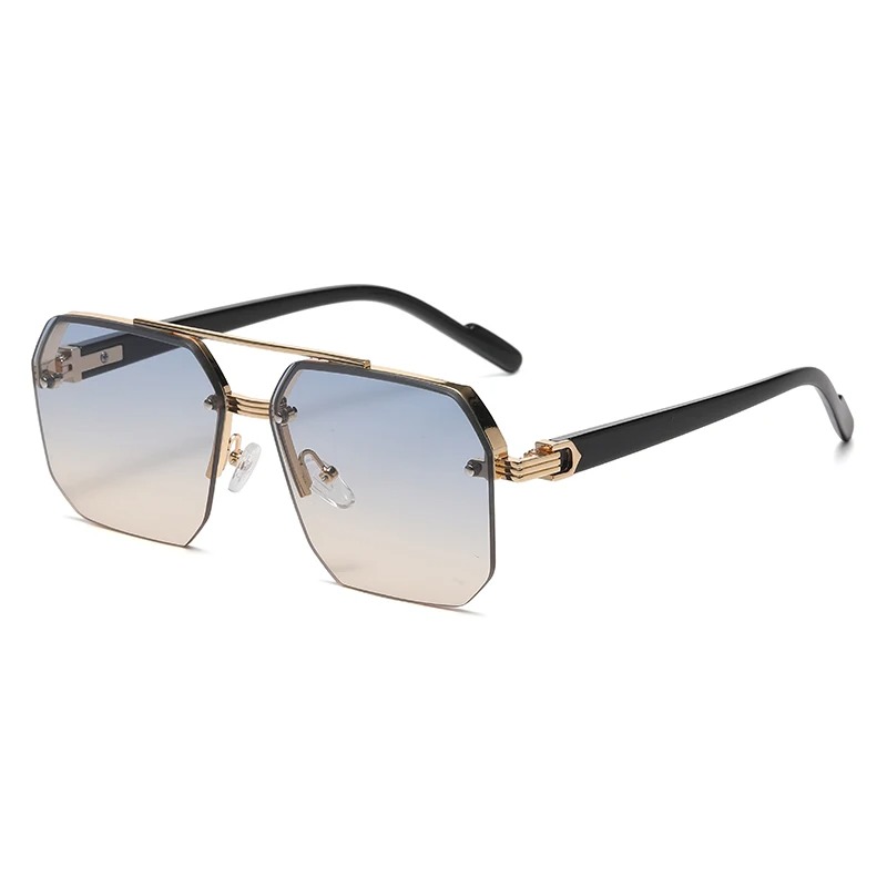 Men's Metal Sunglasses Square  - đánh giá và giá Street Fashion Glasses