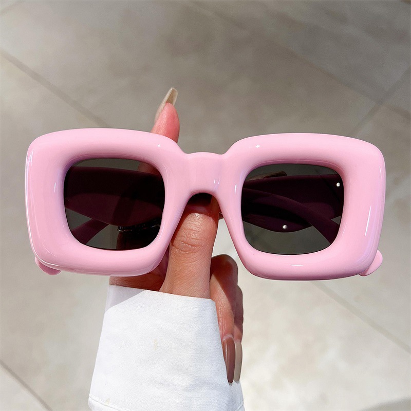 New Women Square Sunglasses Fe - đánh giá và giá Street Fashion Photo