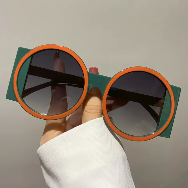 Round Sunglasses Fashion Beach - đánh giá và giá Street Fashion Photo