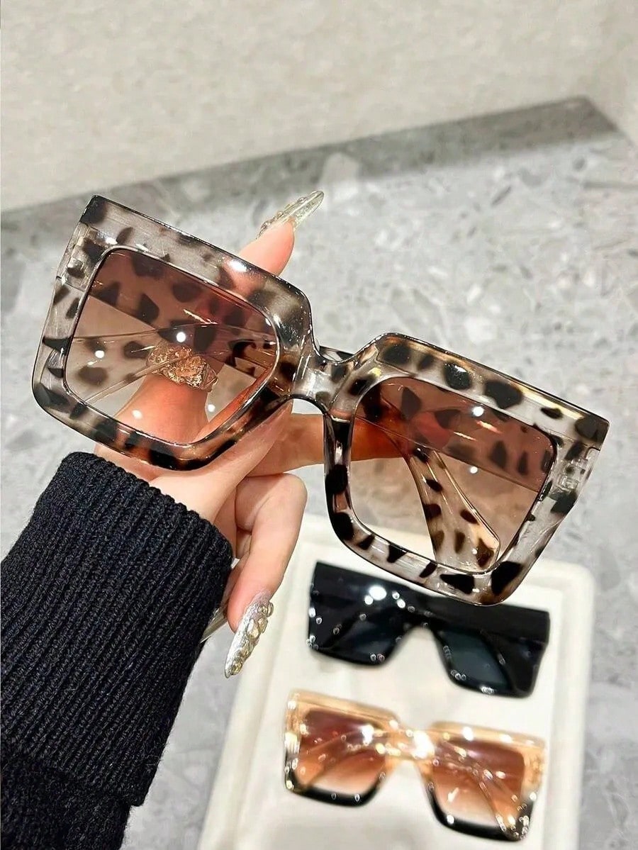 1/3pcs Geometric Oversized Ful - đánh giá và giá Street Fashion Photography