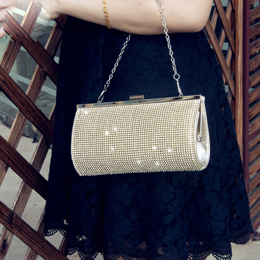 Chain Women Evening Bag Clip S - đánh giá và giá Street Fashion Photo