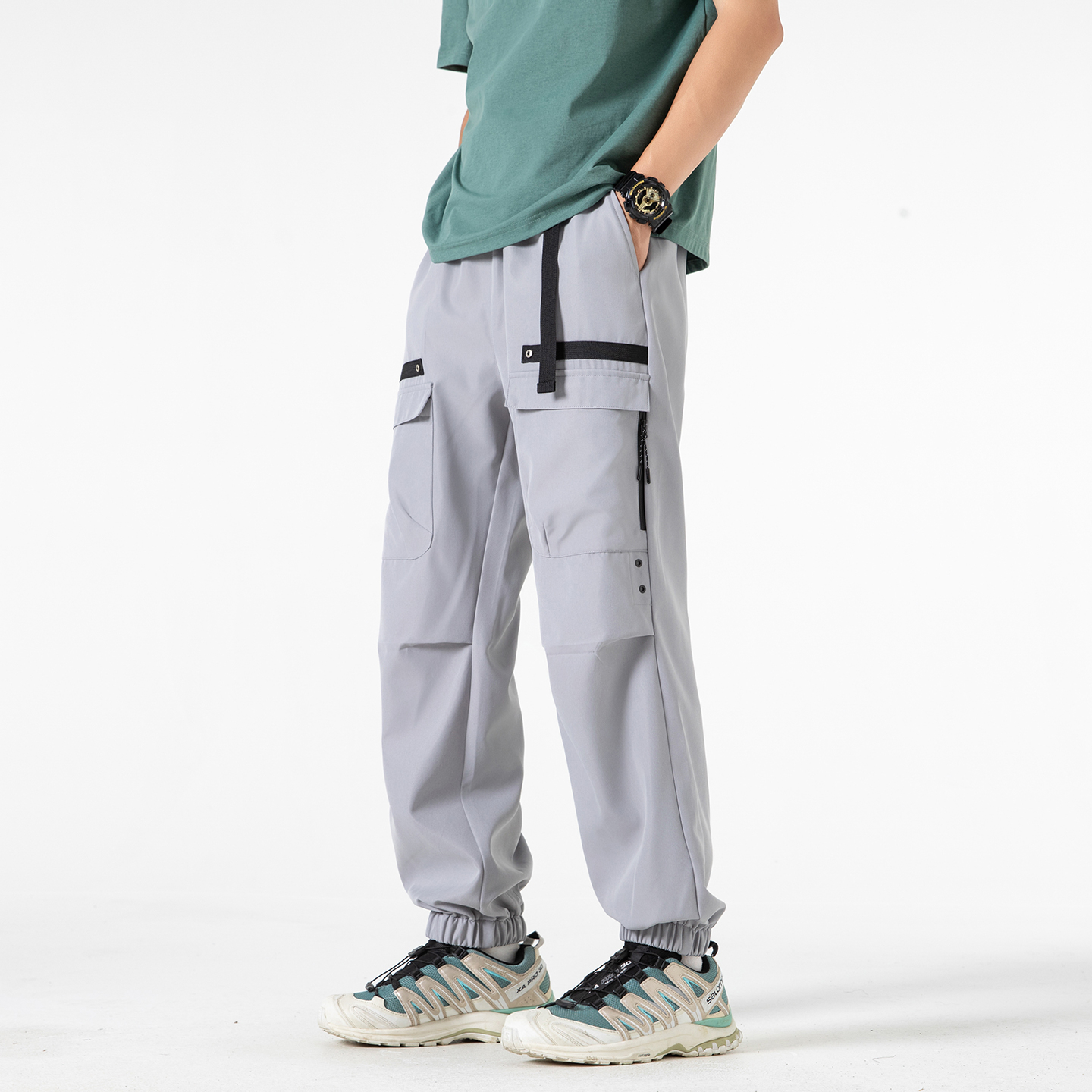All Seasons Men's Cargo Pants  - đánh giá và giá Street Fashion Baggy