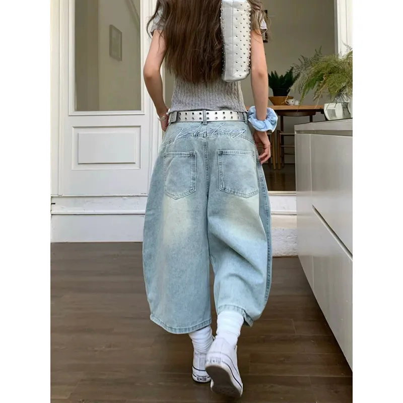 Women Knee Length Cargo Jeans  - đánh giá và giá Cargo Pant Wide