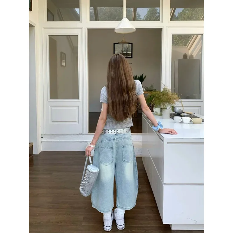 Women Knee Length Cargo Jeans  - đánh giá và giá Cargo Pant Wide