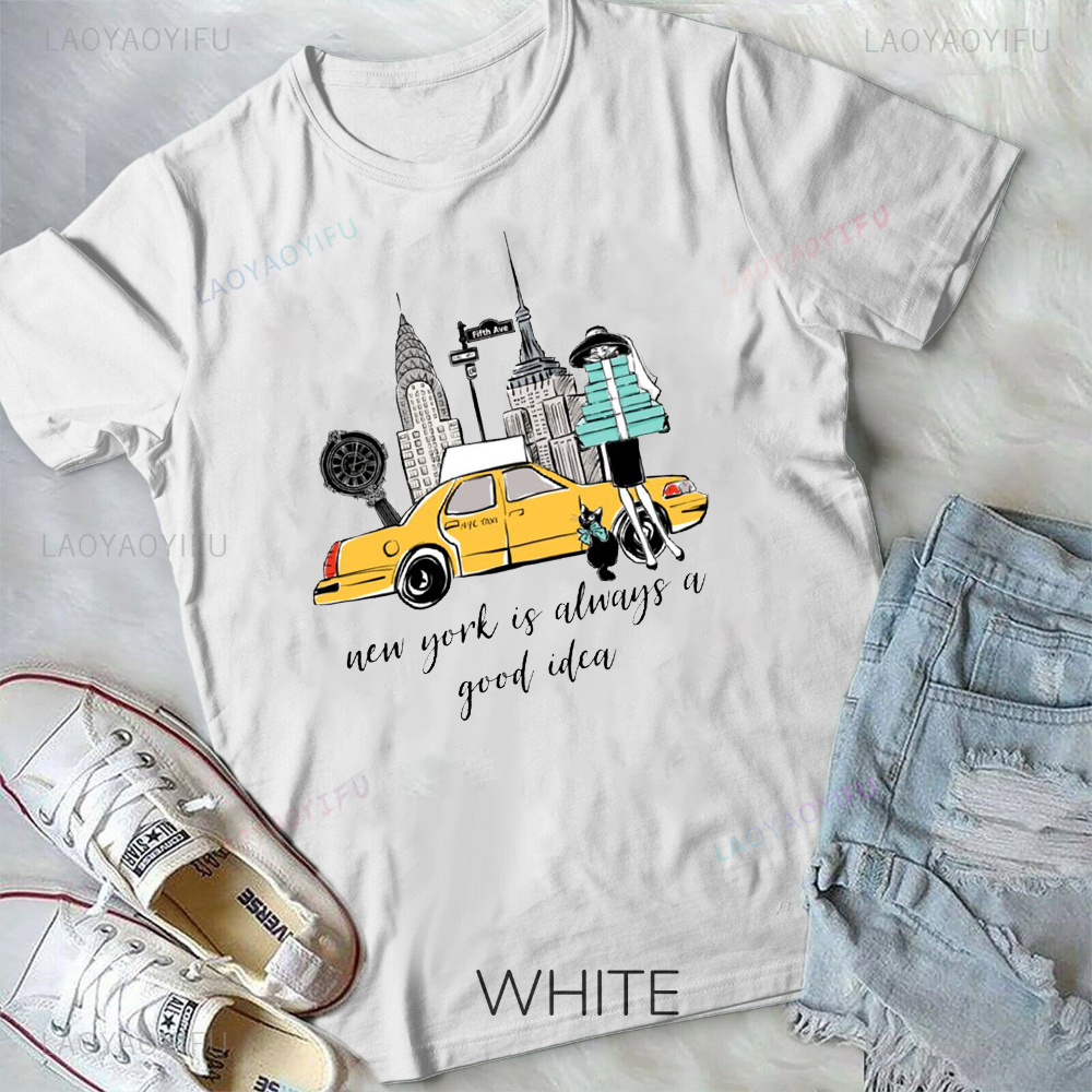 New York Printed T-shirt Capit - đánh giá và giá Street Fashion Of New York