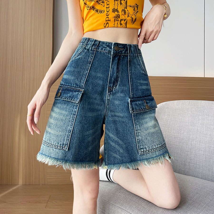 Women's Shorts Jorts High Wais - đánh giá và giá Cargo Pant Wide