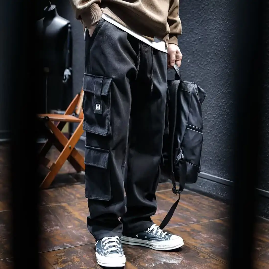 Wide Multi Pocket Trousers Man - đánh giá và giá Cargo Pant Wide