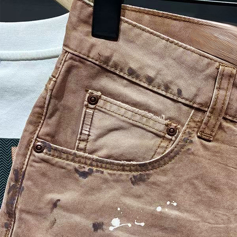 Hip-Hop Streetwear Men's Denim - đánh giá và giá Street Fashion Baggy