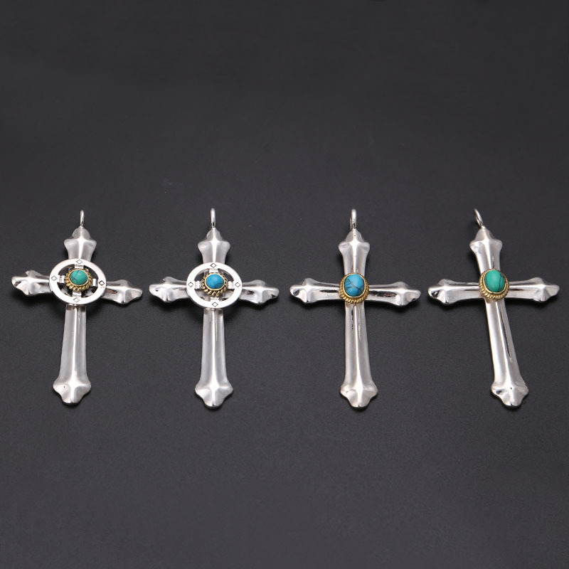 Sterling Silver Turquoise Cros - đánh giá và giá Street Fashion Photo
