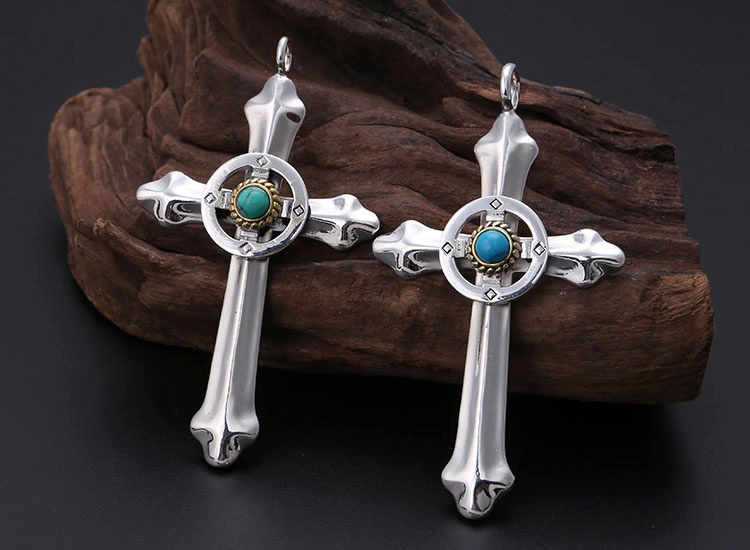 Sterling Silver Turquoise Cros - đánh giá và giá Street Fashion Photo