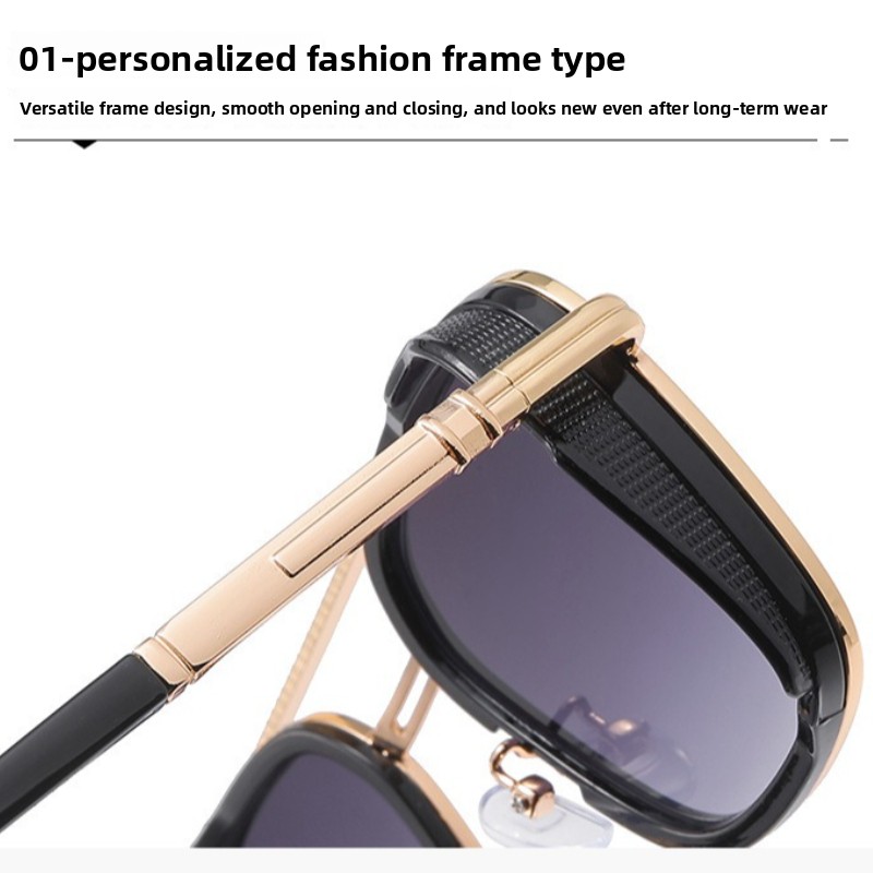 Retro Oval-framed Sunglasses M - đánh giá và giá Street Fashion Photography