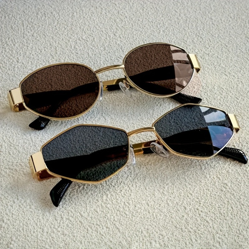 2pcs Summer Trendy Glasses Set - đánh giá và giá Street Fashion Photography