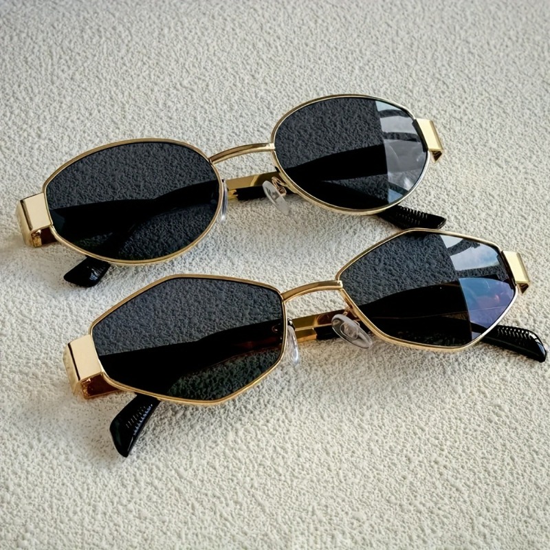 2pcs Summer Trendy Glasses Set - đánh giá và giá Street Fashion Photography