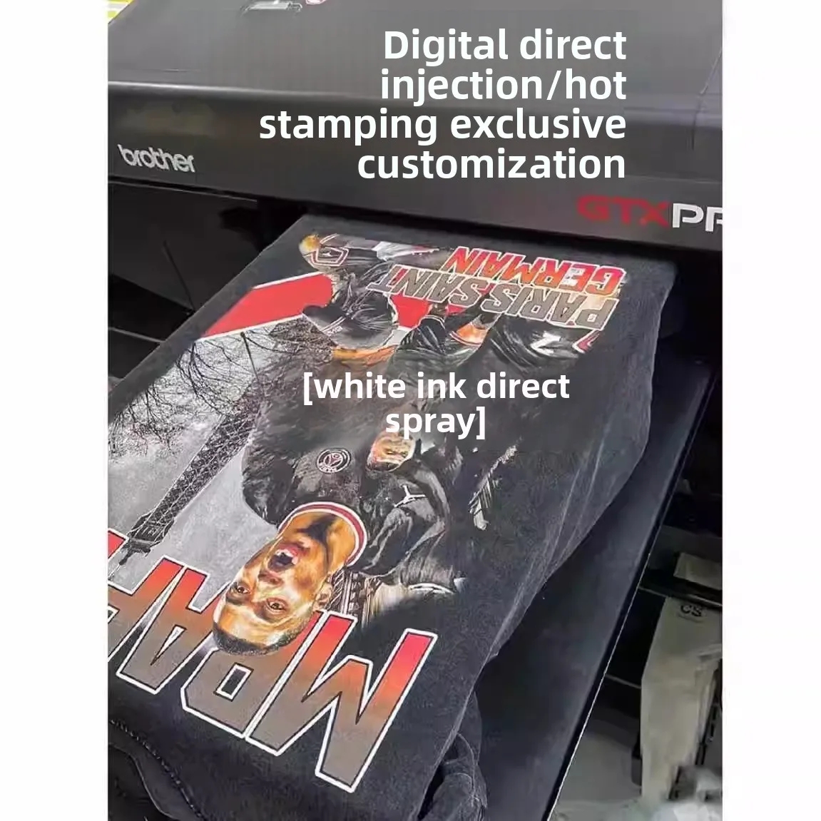 Custom Design DTG Printing Men - đánh giá và giá Street Fashion Baggy
