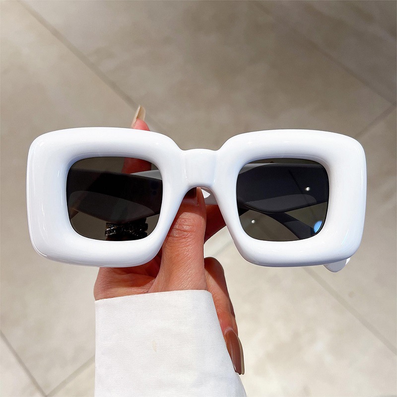 New Women Square Sunglasses Fe - đánh giá và giá Street Fashion Photo