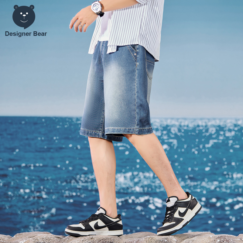 Summer Thin Men's Denim Shorts - đánh giá và giá Street Fashion Baggy