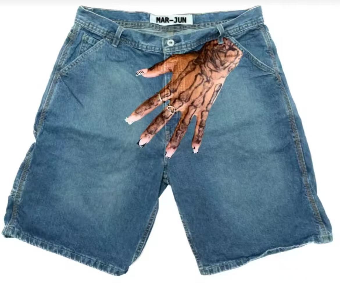 Y2K Baggy Denim Shorts vintage - đánh giá và giá Street Fashion Baggy