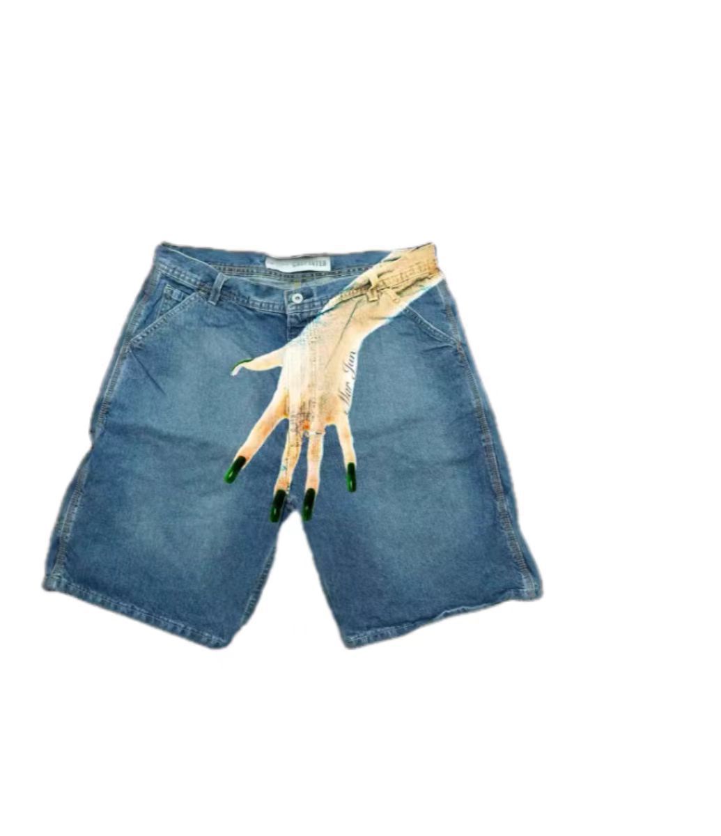 Y2K Baggy Denim Shorts vintage - đánh giá và giá Street Fashion Baggy