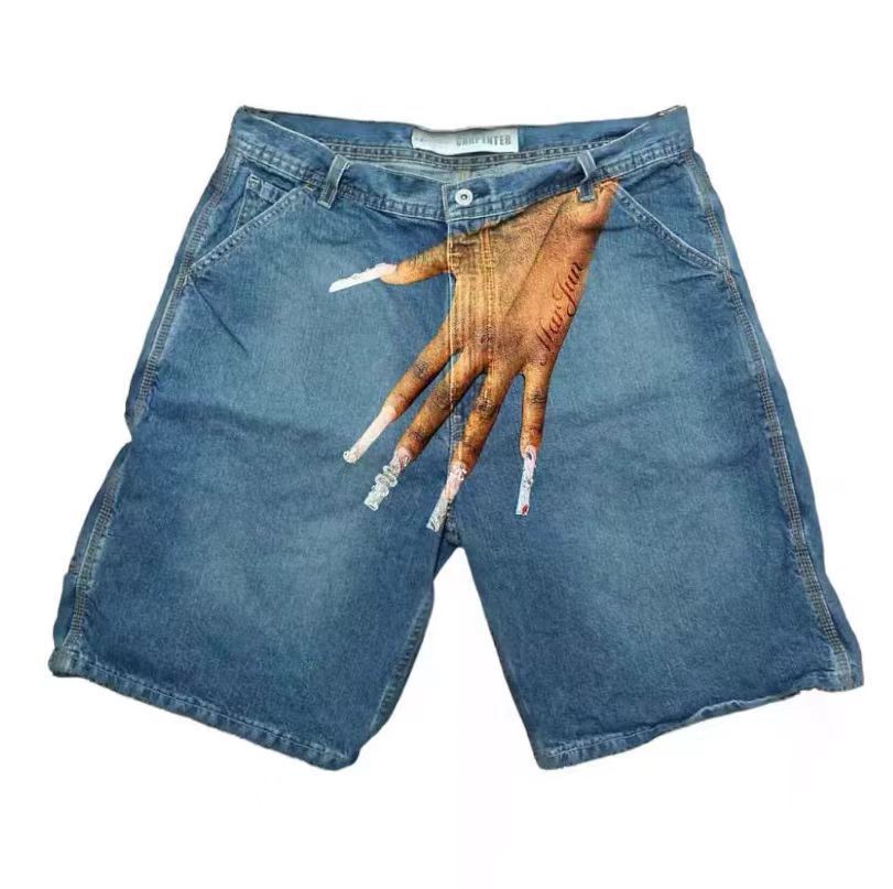 Y2K Baggy Denim Shorts vintage - đánh giá và giá Street Fashion Baggy