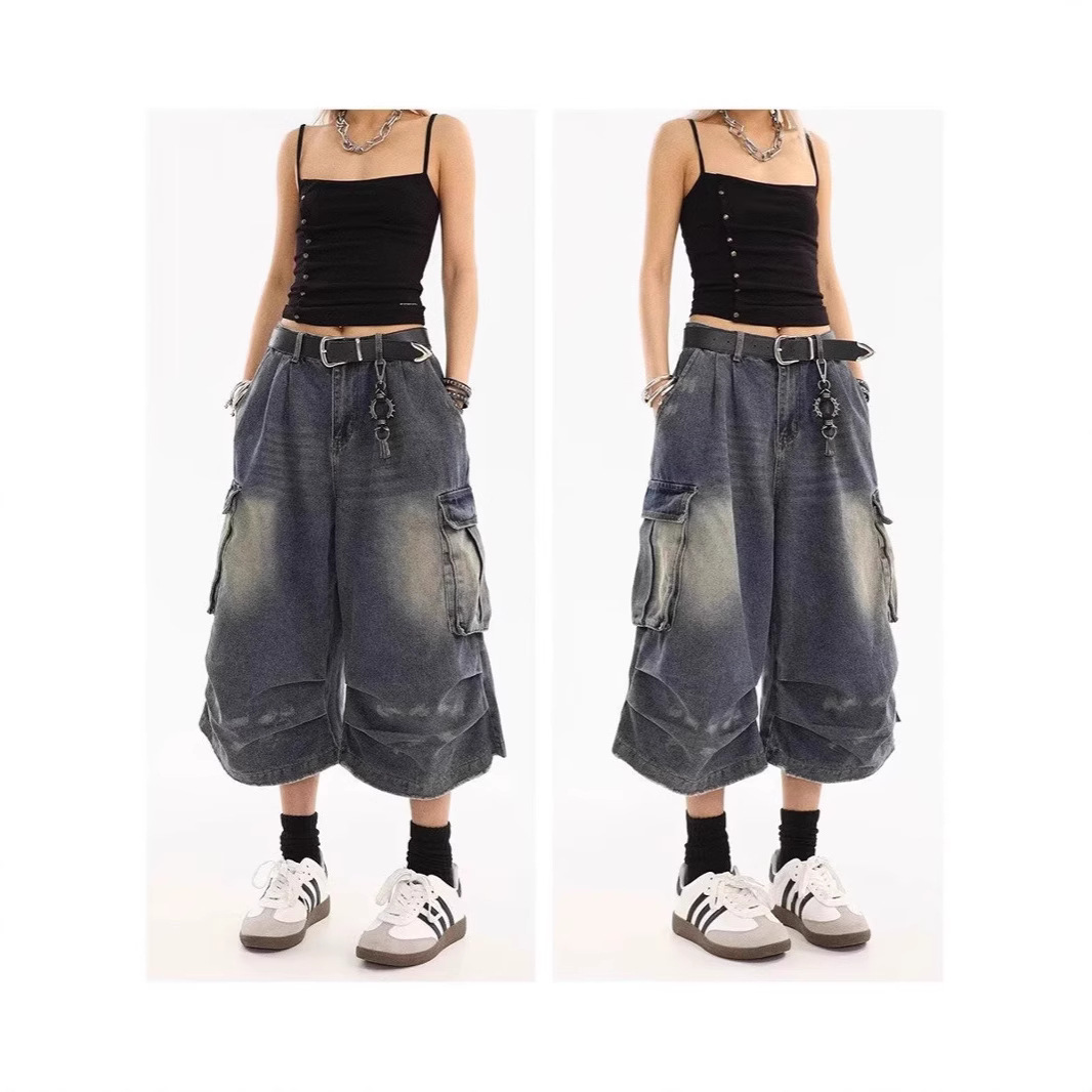 2026 New Plus Size Washed Spla - đánh giá và giá Cargo Pant Wide