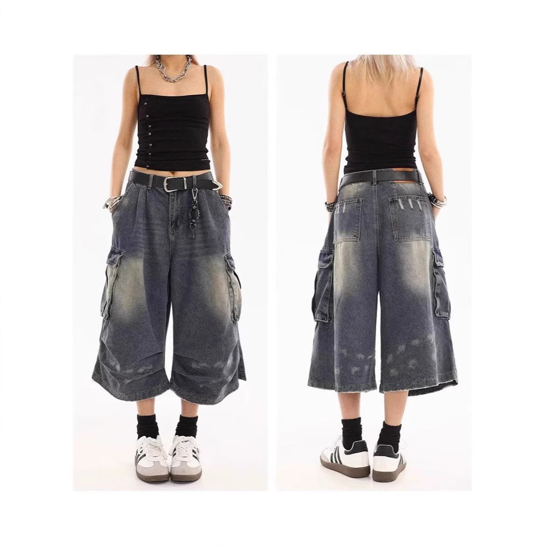 2026 New Plus Size Washed Spla - đánh giá và giá Cargo Pant Wide
