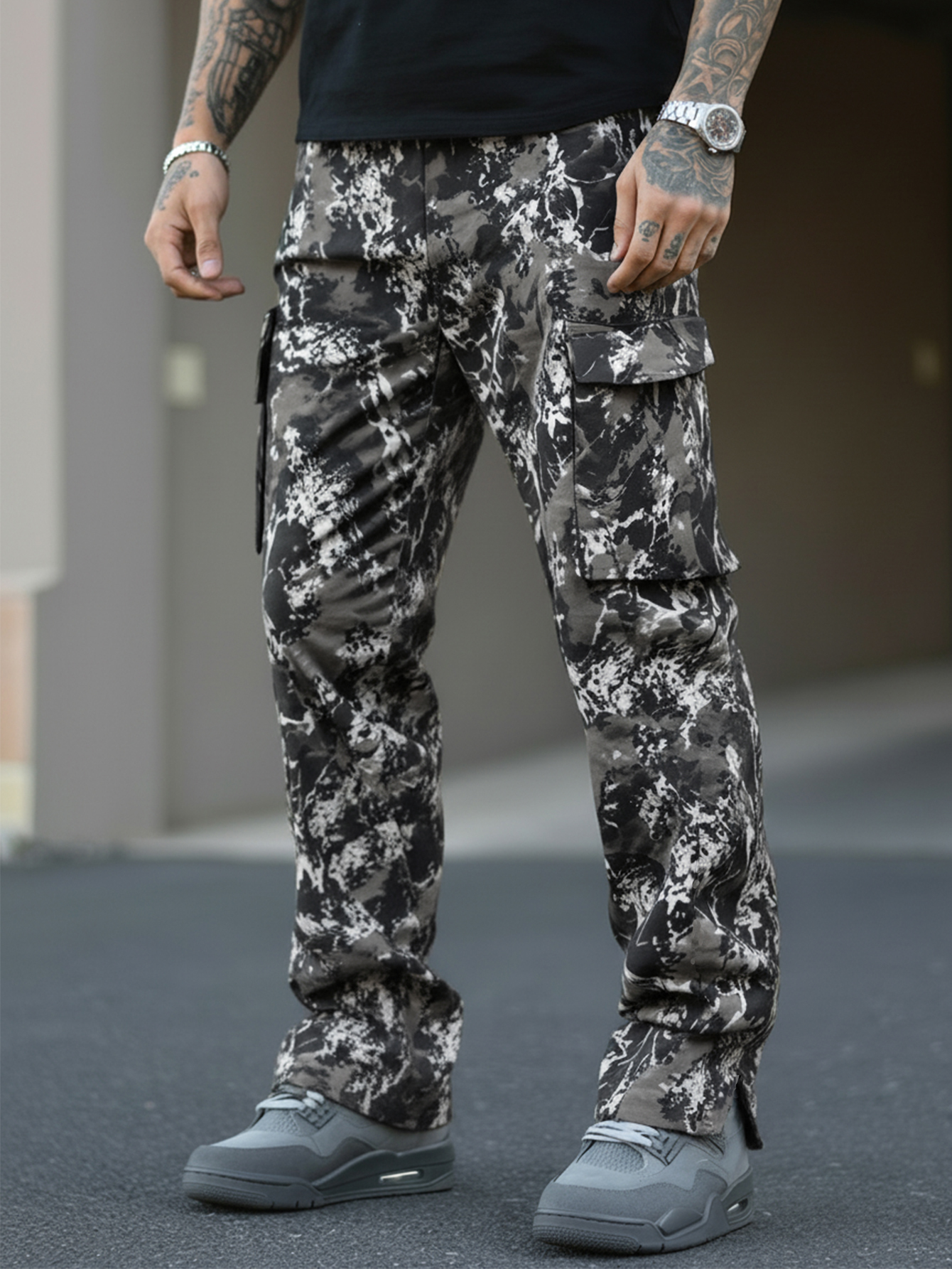 Men's camouflage Avant-Garde S - đánh giá và giá Cargo Pant Wide
