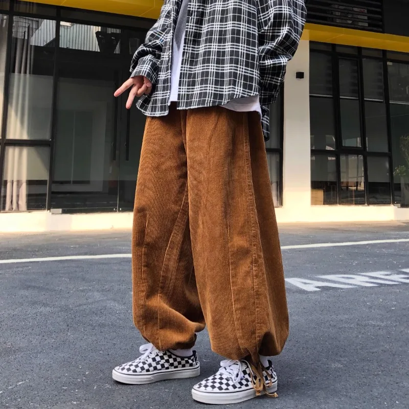 Japanese Streetwear Corduroy W - đánh giá và giá Cargo Pant Wide