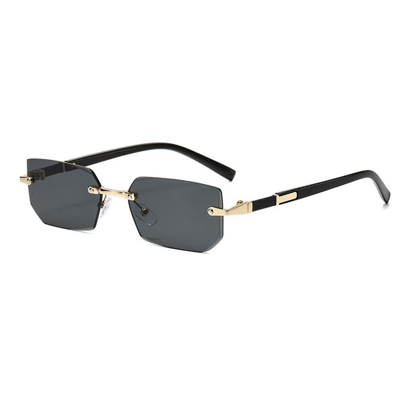 Trendy Rimless Sunglasses Wome - đánh giá và giá Street Fashion Glasses