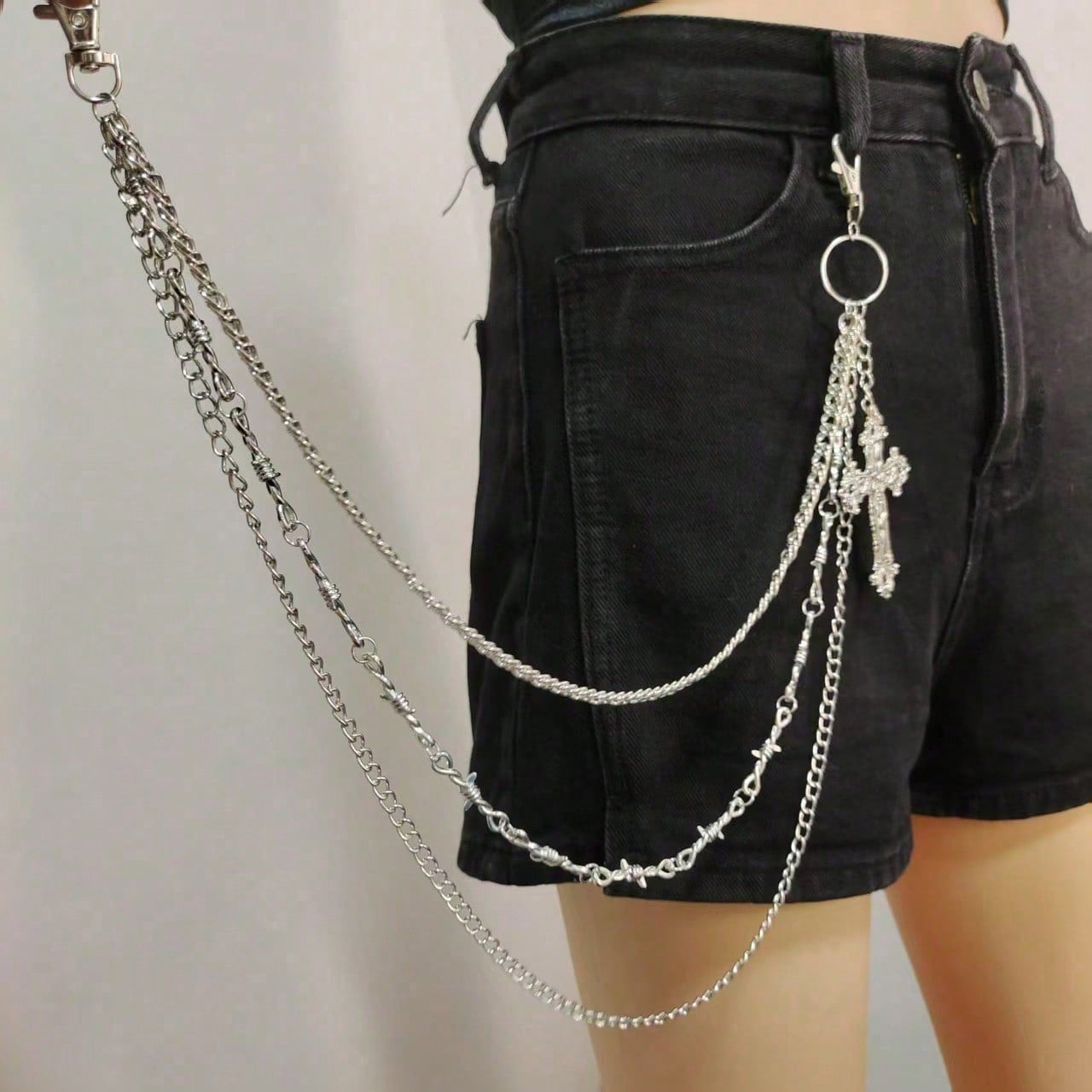 1PC street personality trend l - đánh giá và giá Street Fashion Jewelry