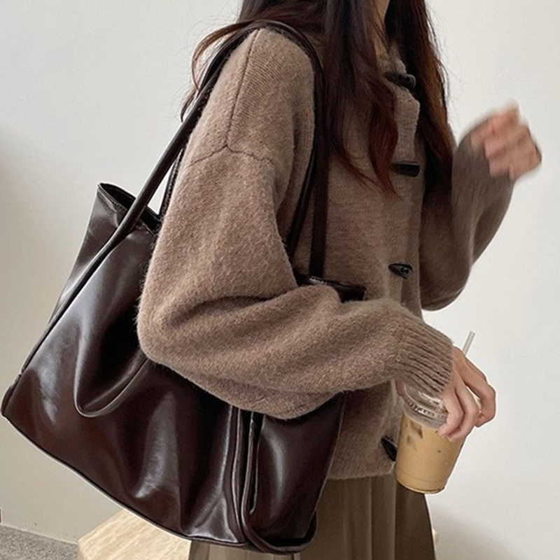 2026 Women New Vintage Shoulde - đánh giá và giá Korean Street Fashion Female
