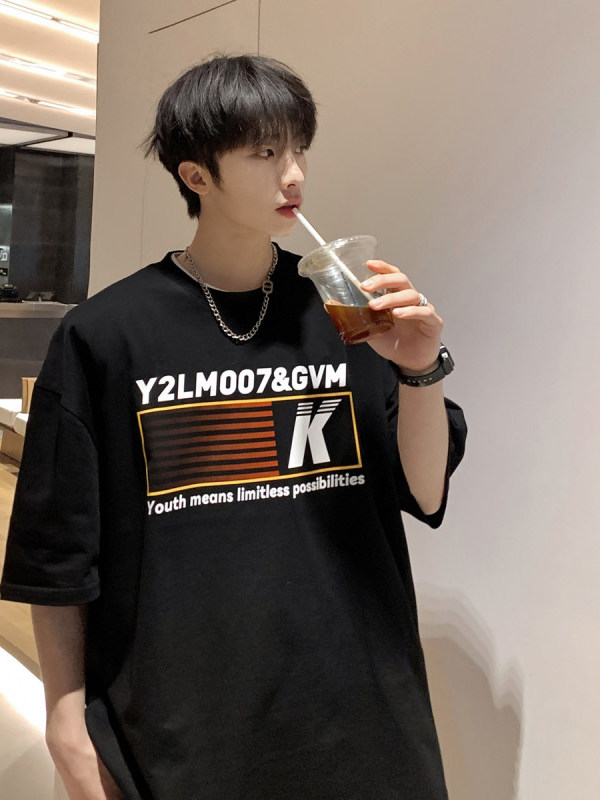 Casual Stripe Print Short Slee - đánh giá và giá Street Fashion Co