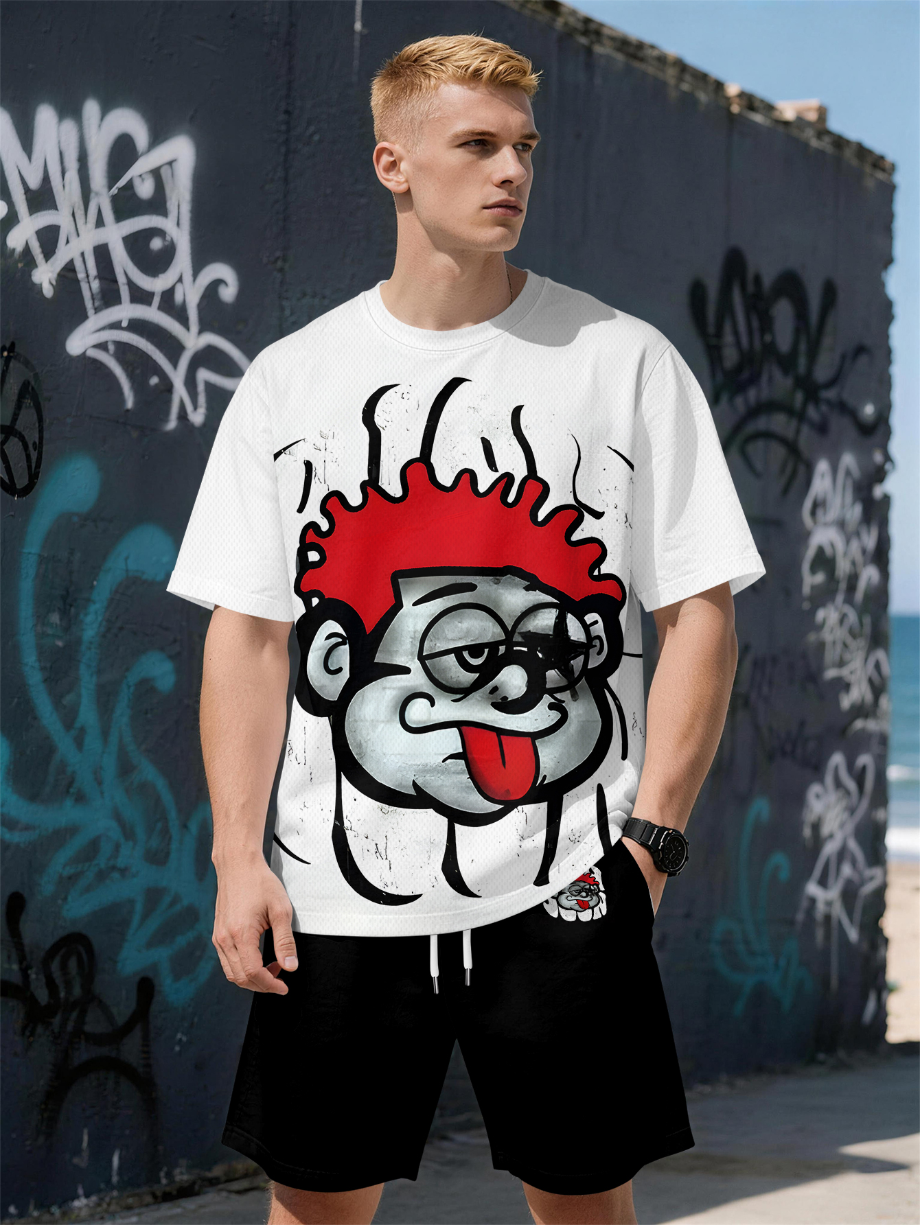 2026 Summer New Men's Short-Sl - đánh giá và giá Street Fashion For 2026