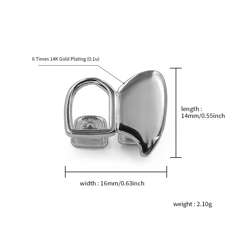 YOUNGX Hip Hop Double Hollow G - đánh giá và giá Street Fashion Jewelry