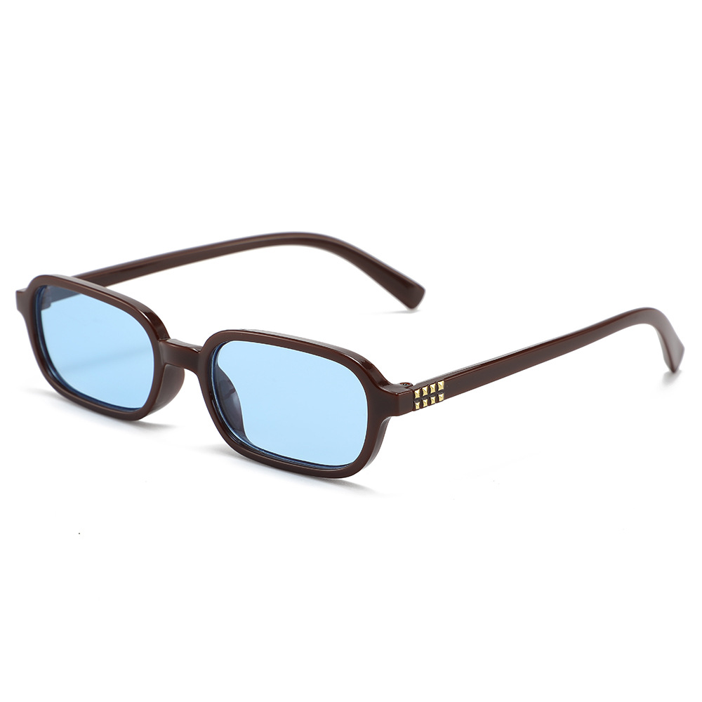 New Small Square Frame Sunglas - đánh giá và giá Street Fashion Photography