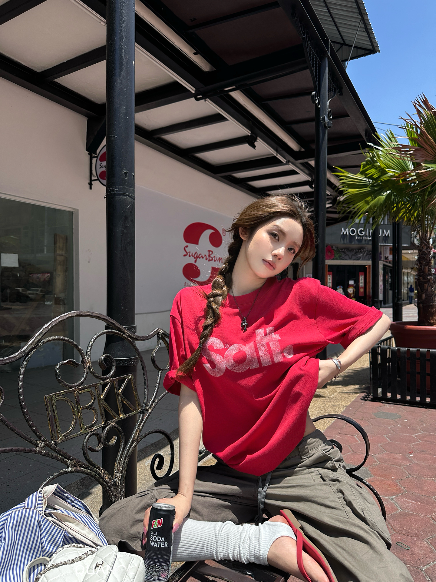 Loose Fit High Weight Letter L - đánh giá và giá Street Fashion Magazines